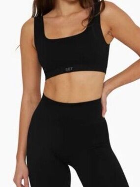 Set Active Size S Sculptflex Sports bra In Black/onyx